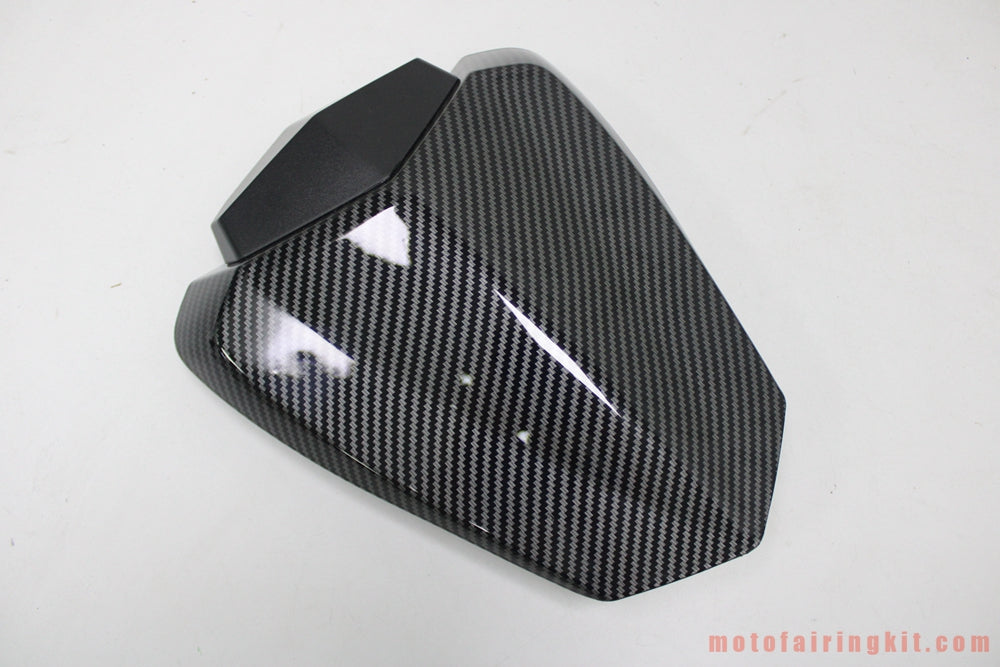 Funda de asiento trasero para YZF1000 R1 2009 2010 2011 2012 YZF 1000 R1 09 10 11 12 Funda de asiento trasero para motocicleta y bicicleta Cubierta de asiento trasero ABS