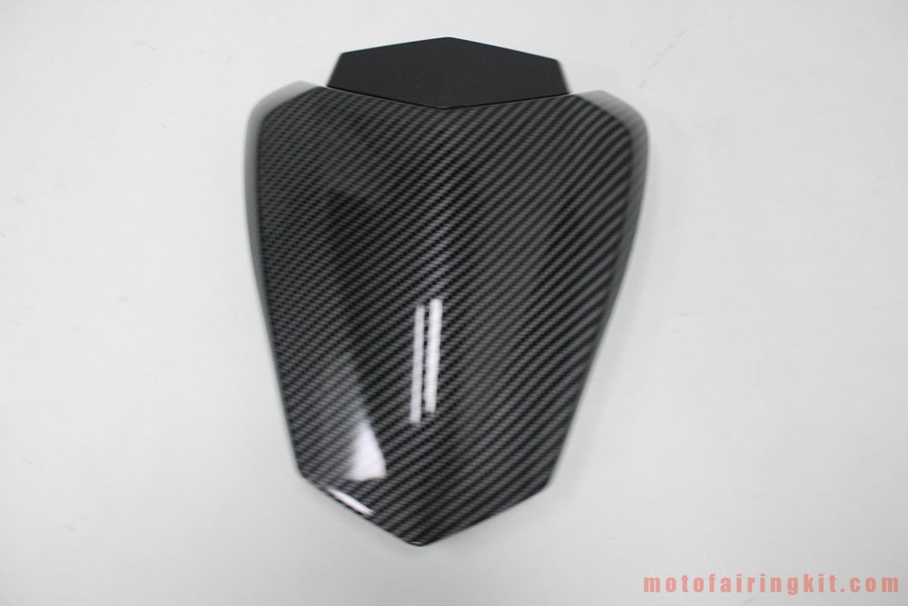 Funda de asiento trasero para YZF1000 R1 2009 2010 2011 2012 YZF 1000 R1 09 10 11 12 Funda de asiento trasero para motocicleta y bicicleta Cubierta de asiento trasero ABS