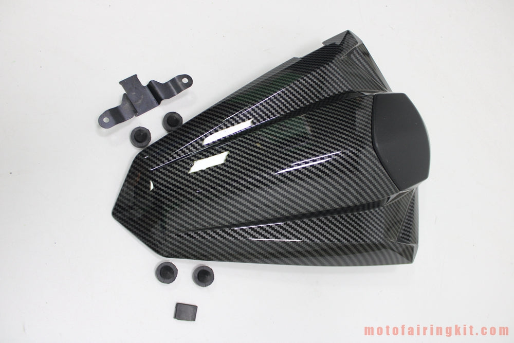 Funda de asiento trasero para EX300R 300 ZX300R 2013 2014 13 14, funda de asiento trasero para motocicleta, cubierta de asiento trasero ABS