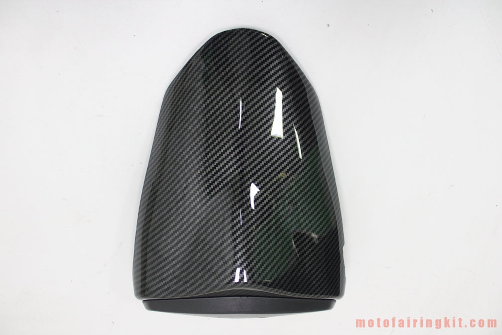 Funda de asiento trasero para ZX6R ZX-6R 636 2009 2010 2011 2012 09 10 11 12 Funda de asiento trasero para motocicleta y bicicleta Cubierta de asiento trasero ABS