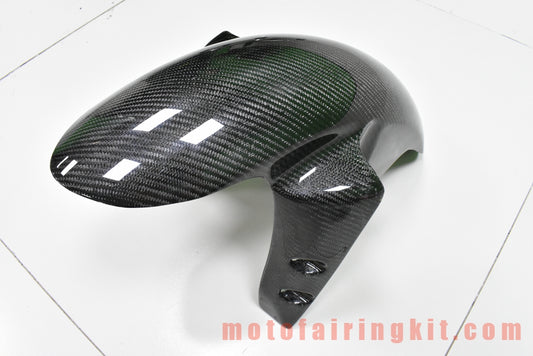 Piezas de carenado de fibra de carbono aptas para YZF-1000 R1 2002 2003 YZF 1000 R1 02 03 Guardabarros delantero (fibra de carbono)