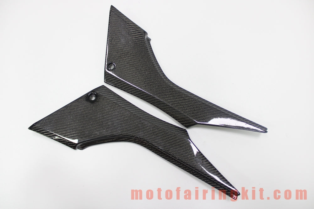 Piezas de carenado de fibra de carbono aptas para EX300R 300 ZX300R 2013 2014 2015 2016 2017 EX300R ZX300R Piezas pequeñas (fibra de carbono)