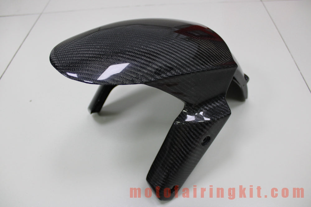 Carbon Fiber Fairing Parts Fit for ZX-10R ZX10R 2008 2009 2010 ZX10R 08 09 10 Front Fender (Carbon Fiber)