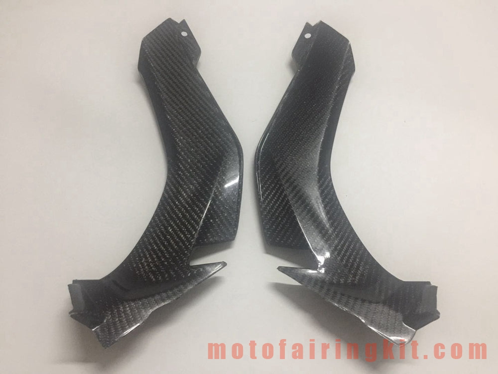 Piezas de carenado de fibra de carbono aptas para ZX-10R ZX10R 2011 2012 2013 2014 Piezas pequeñas (fibra de carbono)