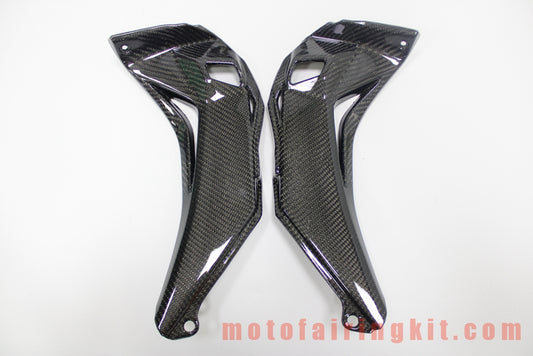 Carbon Fiber Fairing Parts Fit for ZX-10R ZX10R 2015 2016 2017 2018 2019 ZX-10R ZX10R 15 16 17 18 19 Small Parts (Carbon Fiber)