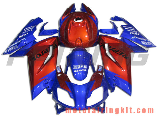 Fairing Kits Fit for RS4 125 50 2006 2007 2008 2009 2010 2011 Plastic ABS Injection Mold Complete Motorcycle Body Aftermarket Bodywork Frame (Blue & Red) B009