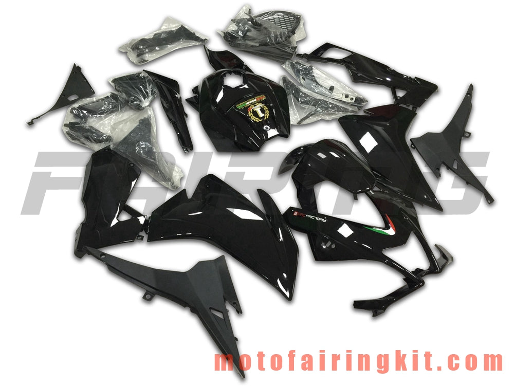 Kits de carenado aptos para RS4 125 50 2006 2007 2008 2009 2010 2011 Molde de inyección de plástico ABS Carrocería completa para motocicleta Marco de carrocería de posventa (negro) B025