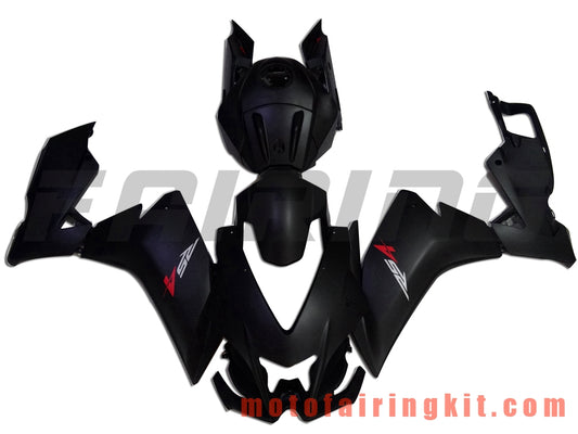 Fairing Kits Fit for RS4 125 50 2012 2013 2014 2015 RS 4 125 12 13 14 15 Plastic ABS Injection Mold Complete Motorcycle Body Aftermarket Bodywork Frame (Black) B004