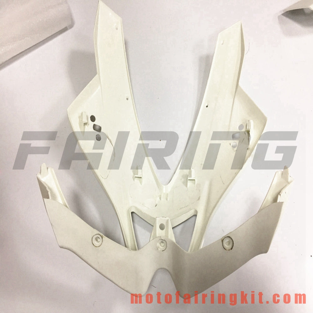 Fairing Kits Fit for RSV4 1000 2012 2013 2014 2015 Plastic ABS Injection Mold Complete Motorcycle Body Aftermarket Bodywork Frame (Unpainted) BBB1