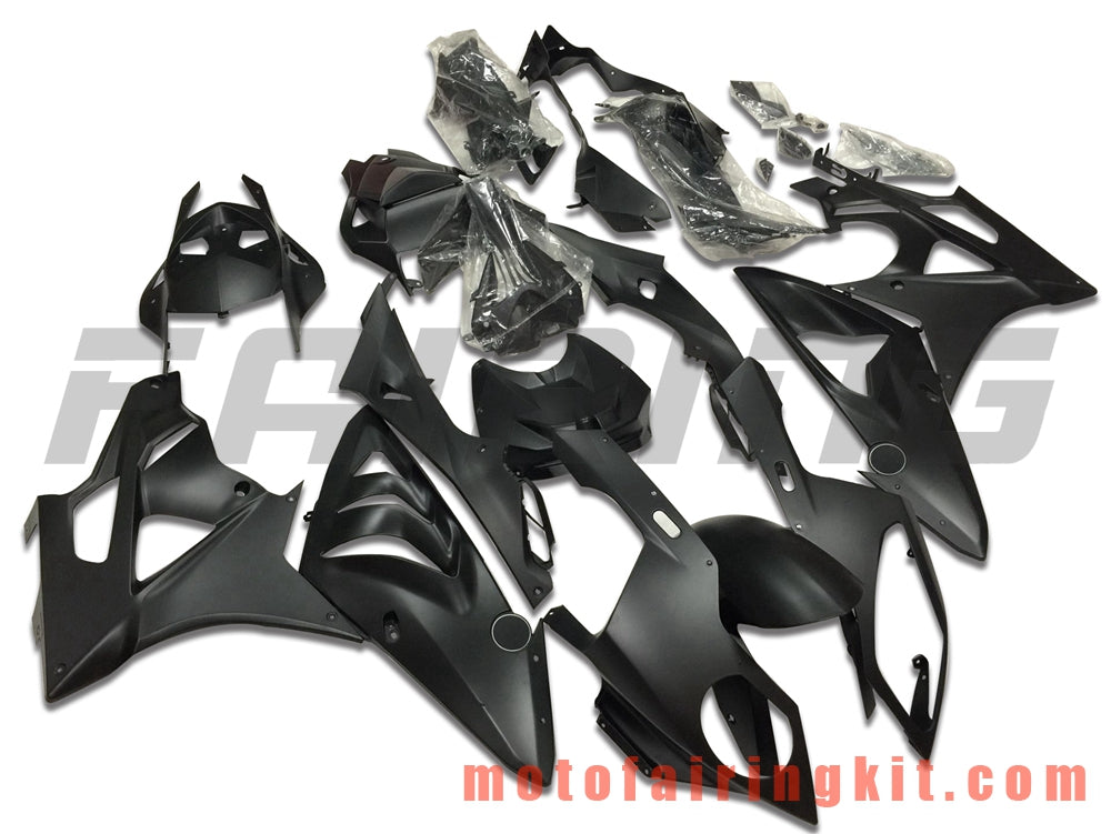 Fairing Kits Fit for S1000RR 2009 2010 2011 2012 2013 2014 S 1000 RR 09 10 11 12 13 14 Plastic ABS Injection Mold Complete Motorcycle Body Aftermarket Bodywork Frame (Black) B033