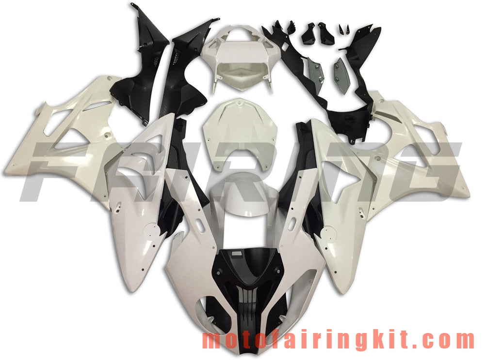 Fairing Kits Fit for S1000RR 2009 2010 2011 2012 2013 2014 S 1000 RR 09 10 11 12 13 14 Plastic ABS Injection Mold Complete Motorcycle Body Aftermarket Bodywork Frame (Unpainted) BBB1