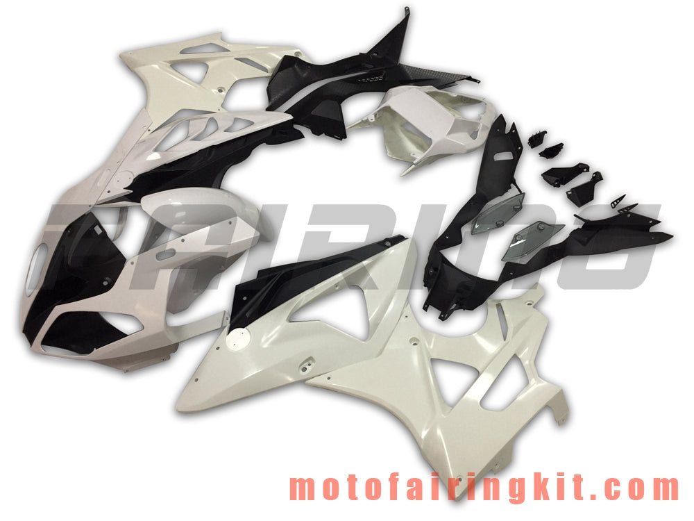 Fairing Kits Fit for S1000RR 2009 2010 2011 2012 2013 2014 S 1000 RR 09 10 11 12 13 14 Plastic ABS Injection Mold Complete Motorcycle Body Aftermarket Bodywork Frame (Unpainted) BBB1