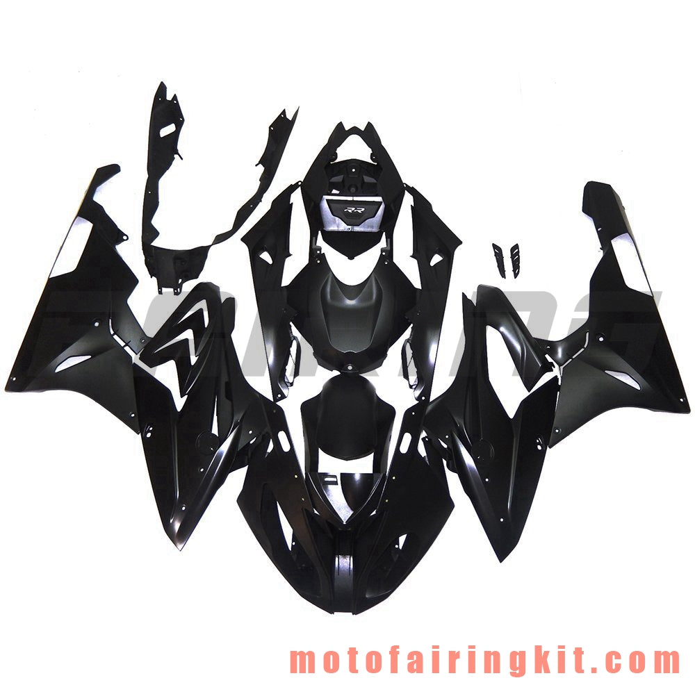 Fairing Kits Fit for S1000RR 2015 2016 S 1000 RR 15 16 Plastic ABS Injection Mold Complete Motorcycle Body Aftermarket Bodywork Frame (Black) B003