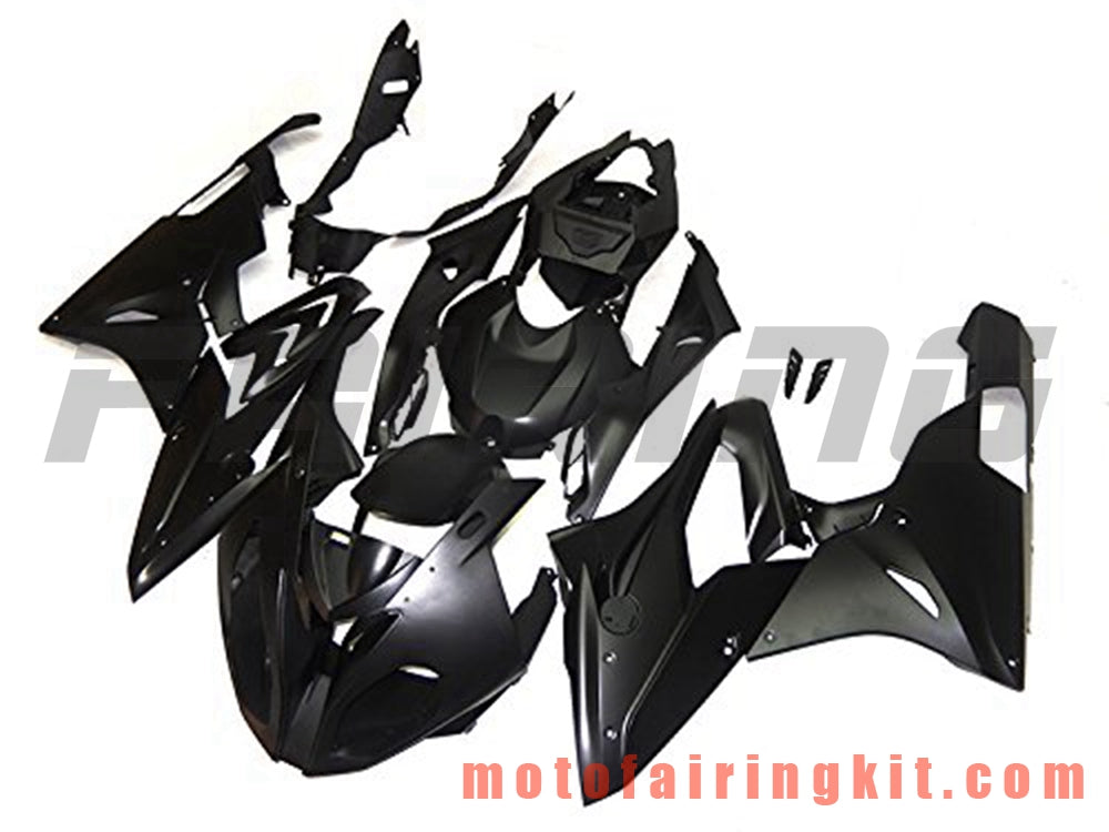 Kits de carenado aptos para S1000RR 2015 2016 S 1000 RR 15 16 Molde de inyección de plástico ABS Carrocería completa para motocicleta Carrocería del mercado de accesorios Marco (negro) B003