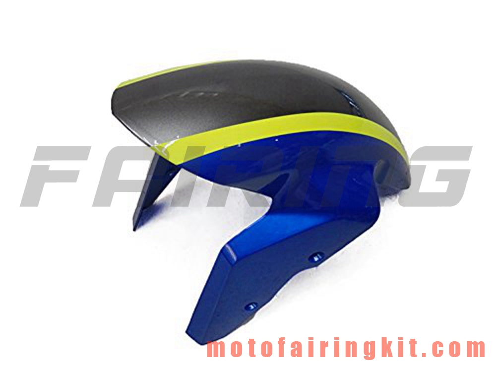 Kits de carenado aptos para S1000RR 2015 2016 S 1000 RR 15 16 Molde de inyección de plástico ABS Carrocería completa para motocicleta Carrocería del mercado de accesorios Marco (azul y gris) B005