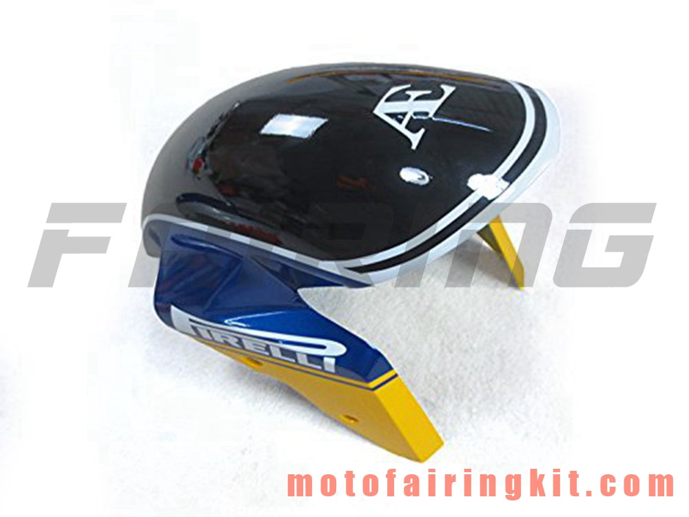 Kits de carenado aptos para S1000RR 2015 2016 S 1000 RR 15 16 Molde de inyección de plástico ABS Carrocería completa para motocicleta Carrocería del mercado de accesorios Marco (amarillo y blanco) B009