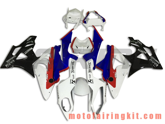 フェアリングキット S1000RR 2015 2016 S 1000 RR 15 16 プラスチック ABS 射出成形 完全なオートバイボディ アフターマーケットボディワークフレーム (ホワイト &amp; ブルー) B012