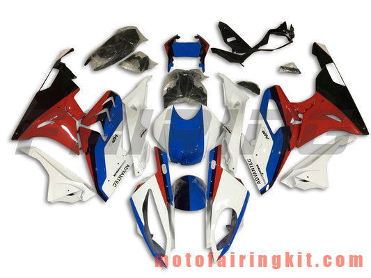 フェアリングキット S1000RR 2015 2016 S 1000 RR 15 16 プラスチック ABS 射出成形 完全なオートバイボディ アフターマーケットボディワークフレーム (ホワイト &amp; レッド) B015