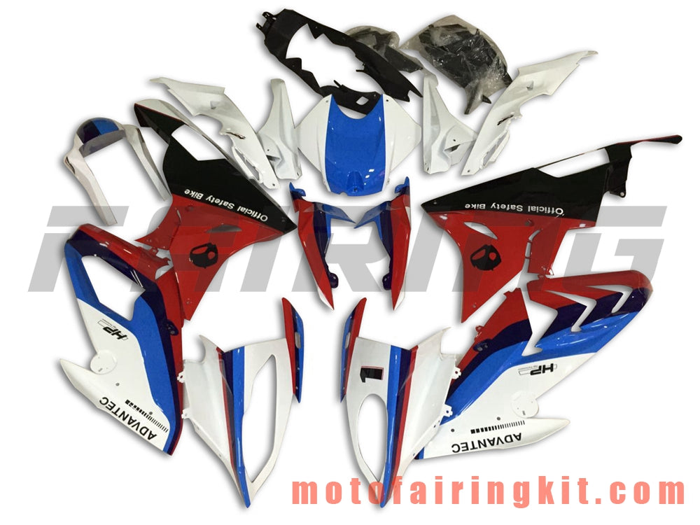 Kits de carenado aptos para S1000RR 2015 2016 S 1000 RR 15 16 Molde de inyección de plástico ABS Carrocería completa para motocicleta Marco de carrocería de posventa (rojo y blanco) B024