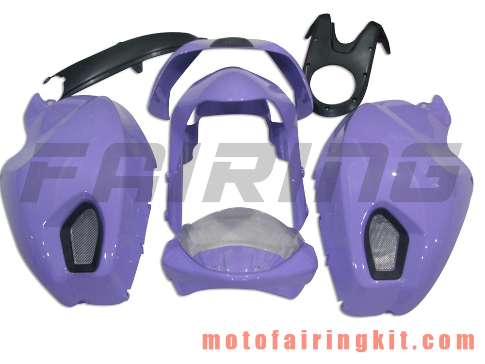 Kits de carenado aptos para 696 796 795 M1000 M1100 2009 2010 2011 2012 09 10 11 12 Molde de inyección de plástico ABS Carrocería completa para motocicleta Carrocería del mercado de accesorios Marco (púrpura) B001