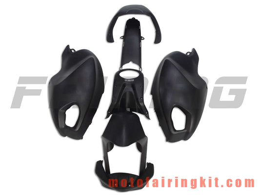 Fairing Kits Fit for 696 796 795 M1000 M1100 2009 2010 2011 2012 09 10 11 12 Plastic ABS Injection Mold Complete Motorcycle Body Aftermarket Bodywork Frame (Black) B002