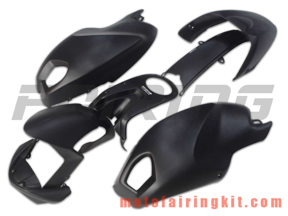 Fairing Kits Fit for 696 796 795 M1000 M1100 2009 2010 2011 2012 09 10 11 12 Plastic ABS Injection Mold Complete Motorcycle Body Aftermarket Bodywork Frame (Black) B002