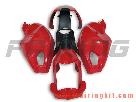 Fairing Kits Fit for 696 796 795 M1000 M1100 2009 2010 2011 2012 09 10 11 12 Plastic ABS Injection Mold Complete Motorcycle Body Aftermarket Bodywork Frame (Red) B006