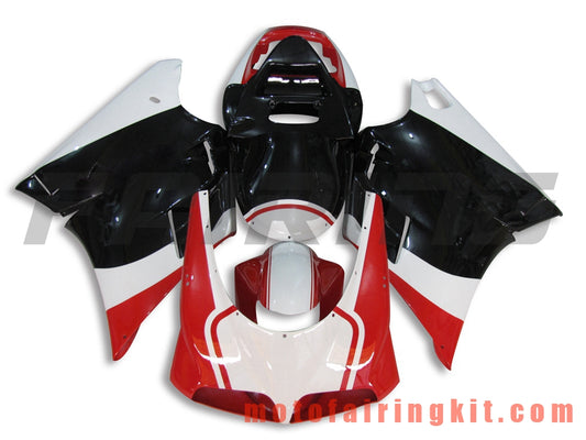 Fairing Kits Fit for 996 748 916 998 Biposto 1996 1997 1998 1999 2000 2001 2002 Plastic ABS Injection Mold Complete Motorcycle Body Aftermarket Bodywork Frame (Black & Red) B020