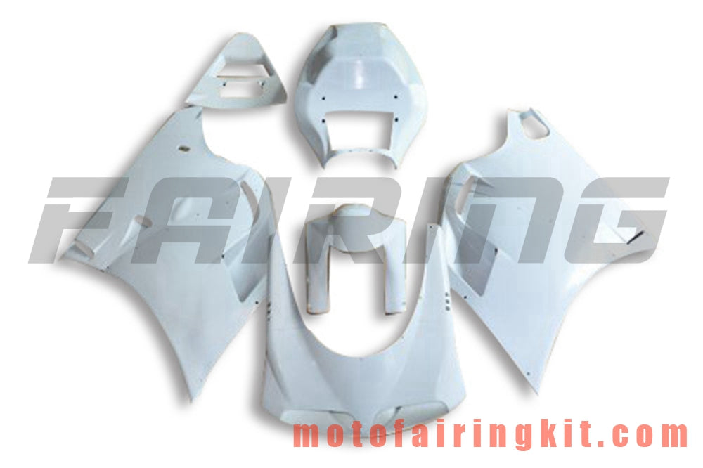 Kits de carenado aptos para 996 748 916 998 Biposto 1996 1997 1998 1999 2000 2001 2002 Molde de inyección de plástico ABS Carrocería completa para motocicleta Carrocería del mercado de accesorios Marco (sin pintar) BBB1