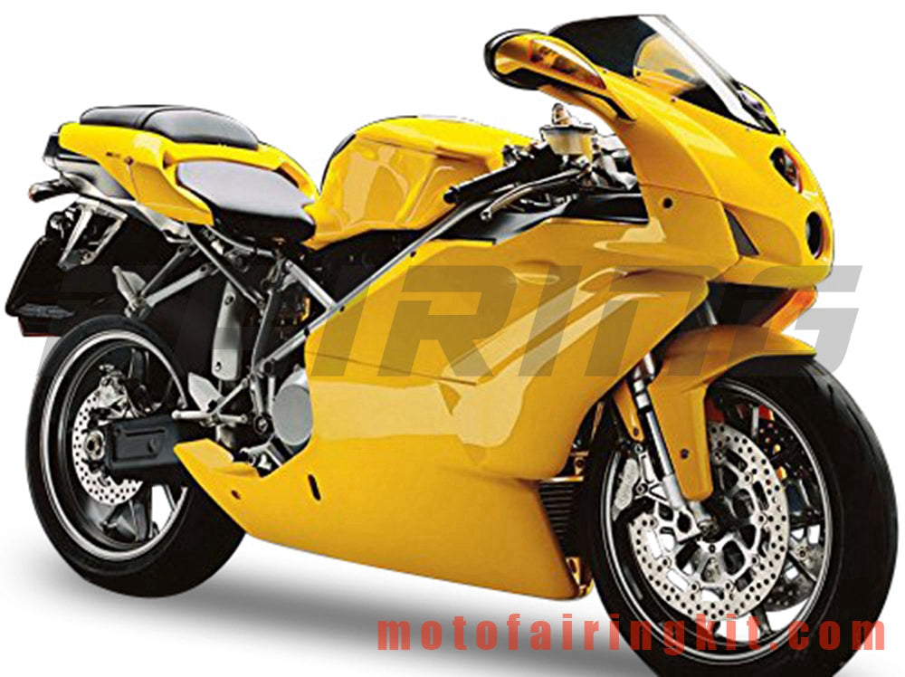 Kits de carenado aptos para 999 749 Monoposto 2003 2004 03 04 Molde de inyección de plástico ABS Carrocería completa para motocicleta Carrocería del mercado de accesorios Marco (amarillo) B028