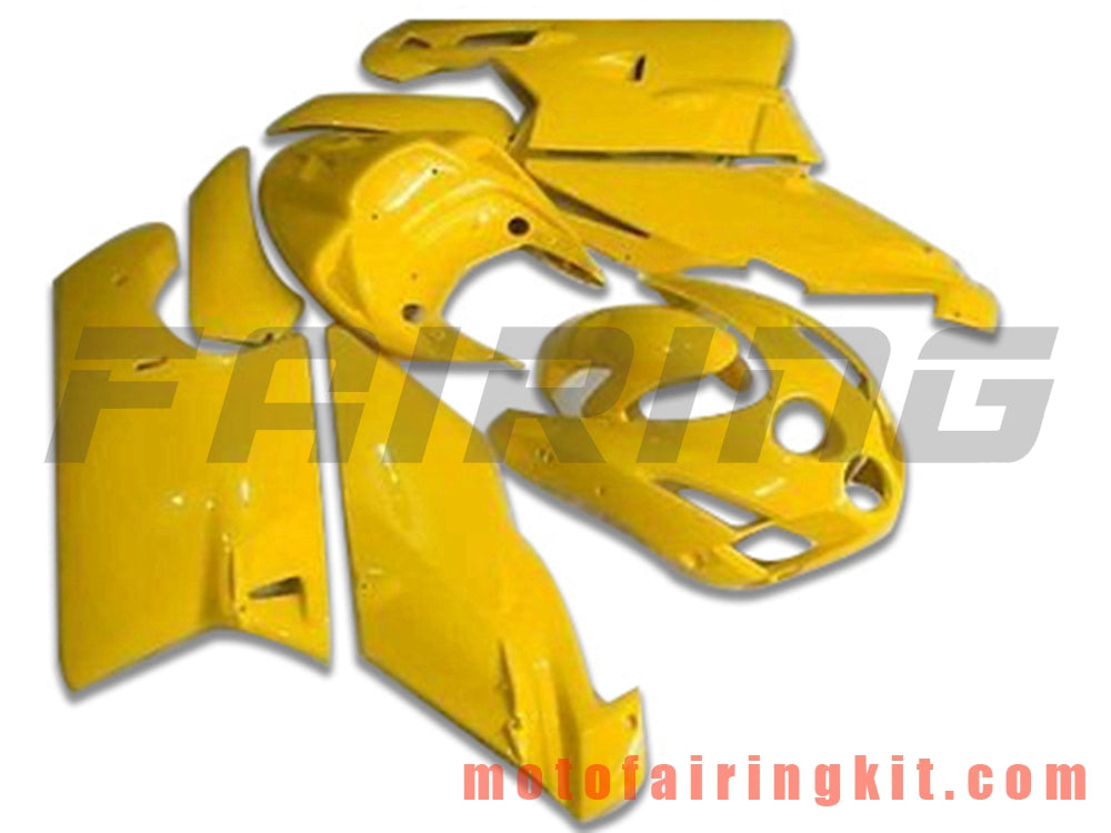 Kits de carenado aptos para 999 749 Monoposto 2003 2004 03 04 Molde de inyección de plástico ABS Carrocería completa para motocicleta Carrocería del mercado de accesorios Marco (amarillo) B028