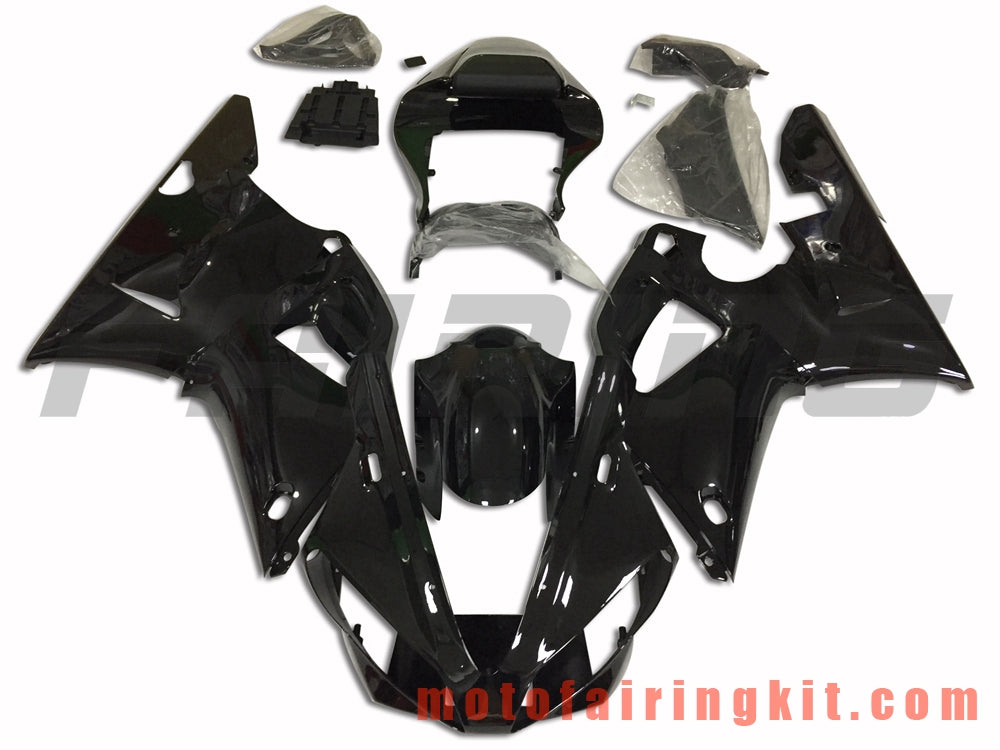 Fairing Kits Fit for YZF-1000 R1 2000 2001 YZF 1000 R1 00 01 Plastic ABS Injection Mold Complete Motorcycle Body Aftermarket Bodywork Frame (Black) B038