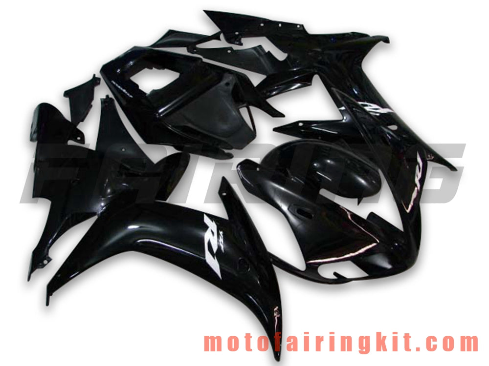 Kits de carenado aptos para YZF-1000 R1 2002 2003 YZF 1000 R1 02 03 Molde de inyección de plástico ABS Carrocería completa para motocicleta Carrocería del mercado de accesorios Marco (negro) B014