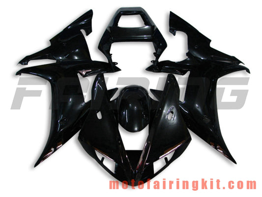 Kits de carenado aptos para YZF-1000 R1 2002 2003 YZF 1000 R1 02 03 Molde de inyección de plástico ABS Carrocería completa para motocicleta Marco de carrocería de posventa (negro) B022