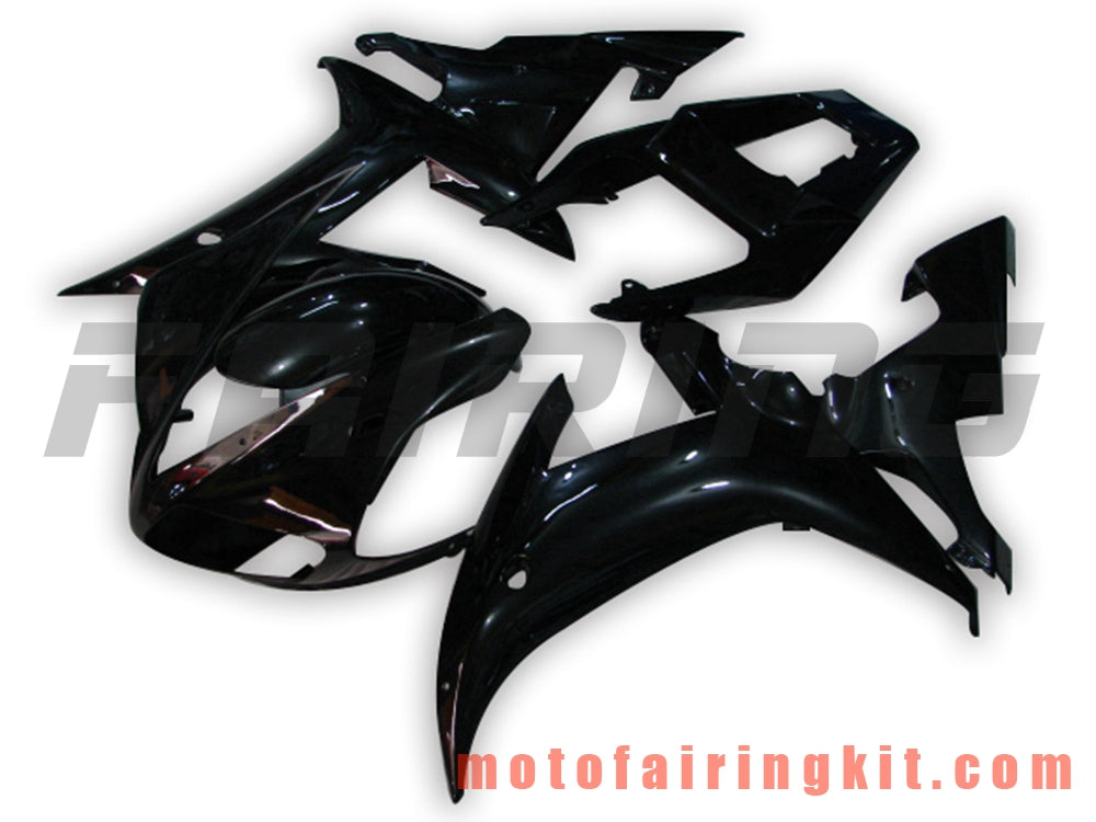 Fairing Kits Fit for YZF-1000 R1 2002 2003 YZF 1000 R1 02 03 Plastic ABS Injection Mold Complete Motorcycle Body Aftermarket Bodywork Frame (Black) B022