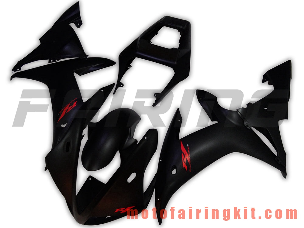 Fairing Kits Fit for YZF-1000 R1 2002 2003 YZF 1000 R1 02 03 Plastic ABS Injection Mold Complete Motorcycle Body Aftermarket Bodywork Frame (Black) B038