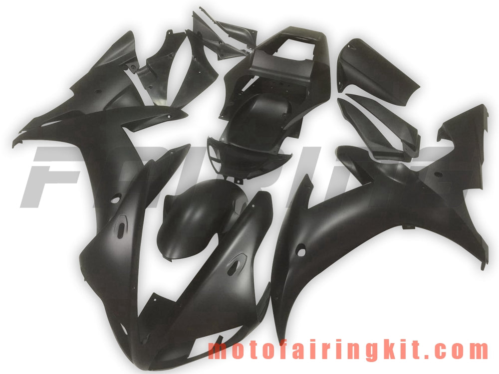 Fairing Kits Fit for YZF-1000 R1 2002 2003 YZF 1000 R1 02 03 Plastic ABS Injection Mold Complete Motorcycle Body Aftermarket Bodywork Frame (Black) B046