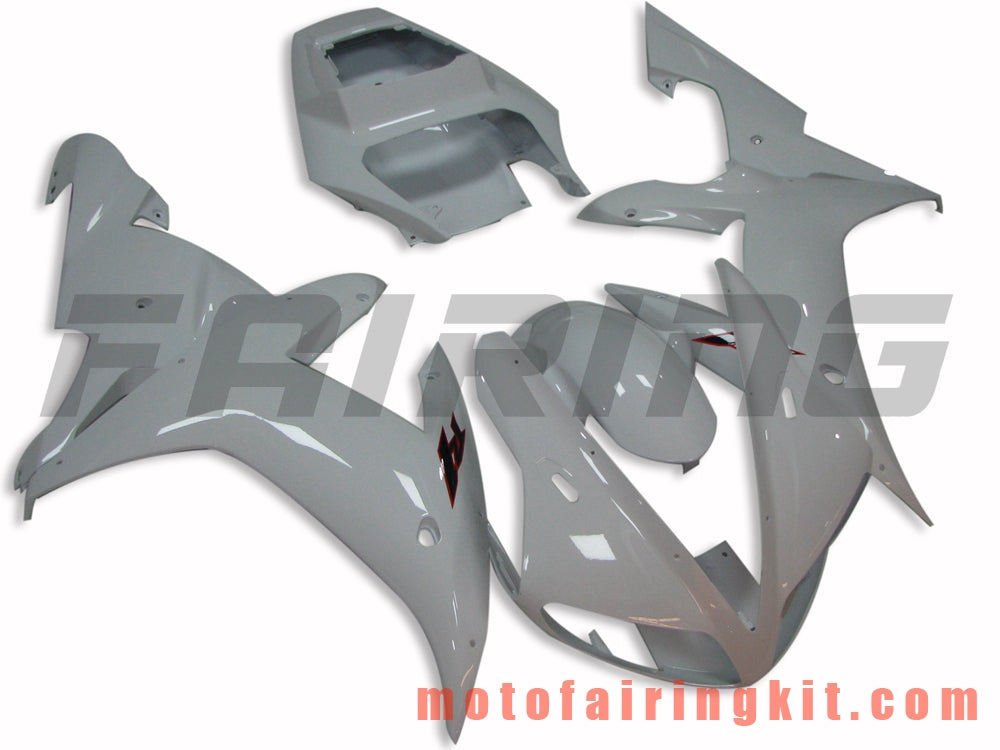 Fairing Kits Fit for YZF-1000 R1 2002 2003 YZF 1000 R1 02 03 Plastic ABS Injection Mold Complete Motorcycle Body Aftermarket Bodywork Frame (White) B047