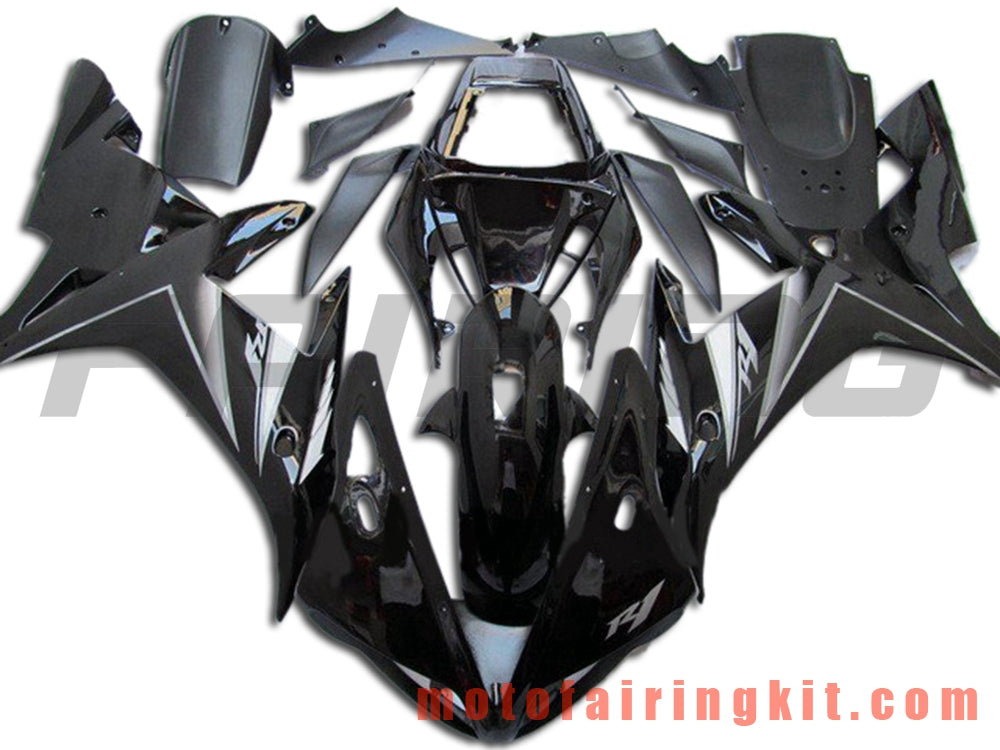 Fairing Kits Fit for YZF-1000 R1 2002 2003 YZF 1000 R1 02 03 Plastic ABS Injection Mold Complete Motorcycle Body Aftermarket Bodywork Frame (Black) B054