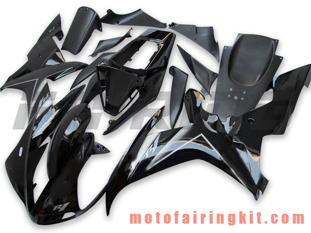 フェアリングキット YZF-1000 R1 2002 2003 YZF 1000 R1 02 03 プラスチック ABS 射出成形 完全なオートバイボディ アフターマーケットボディワークフレーム (ブラック) B054