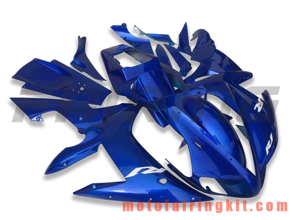 Kits de carenado aptos para YZF-1000 R1 2002 2003 YZF 1000 R1 02 03 Molde de inyección de plástico ABS Carrocería completa para motocicleta Carrocería del mercado de accesorios Marco (azul) B058