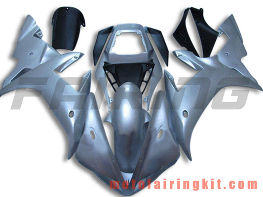 Fairing Kits Fit for YZF-1000 R1 2002 2003 YZF 1000 R1 02 03 Plastic ABS Injection Mold Complete Motorcycle Body Aftermarket Bodywork Frame (Silver) B059