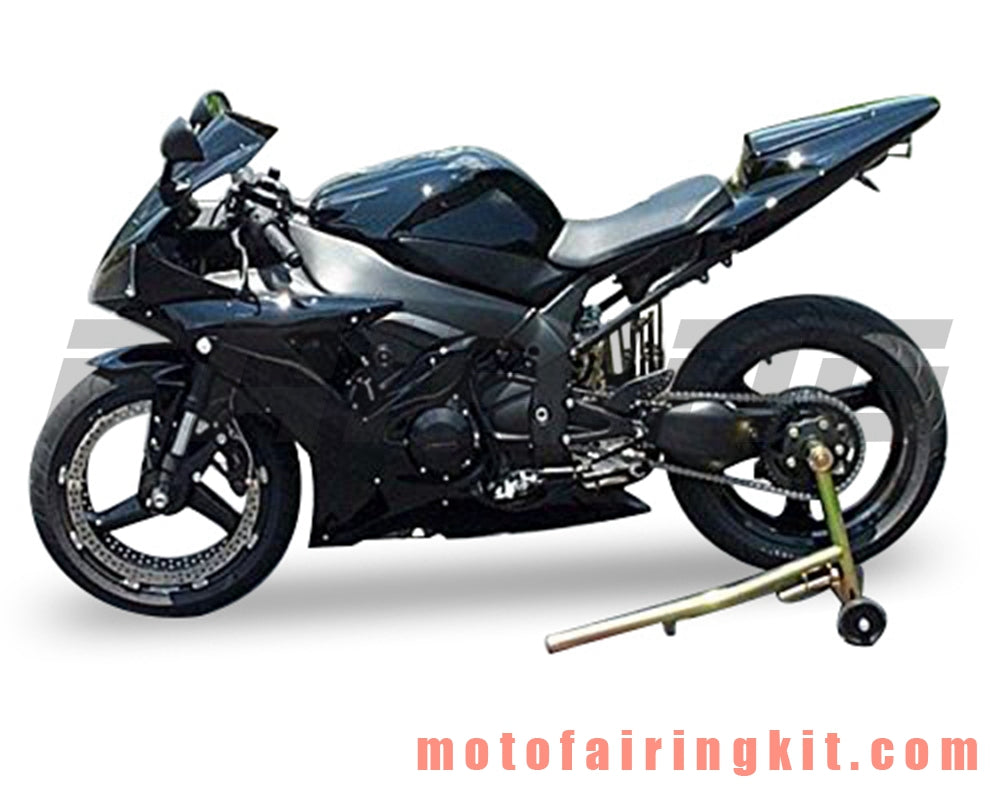 フェアリングキット YZF-1000 R1 2002 2003 YZF 1000 R1 02 03 プラスチック ABS 射出成形 完全なオートバイボディ アフターマーケットボディワークフレーム (ブラック) B064