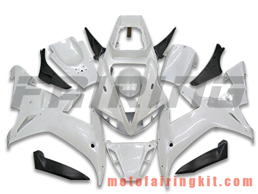 Fairing Kits Fit for YZF-1000 R1 2002 2003 YZF 1000 R1 02 03 Plastic ABS Injection Mold Complete Motorcycle Body Aftermarket Bodywork Frame (White) B069