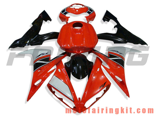 Kits de carenado aptos para YZF-1000 R1 2004 2005 2006 YZF 1000 R1 04 05 06 Molde de inyección de plástico ABS Carrocería completa para motocicleta Marco de carrocería de posventa (naranja y negro) B002