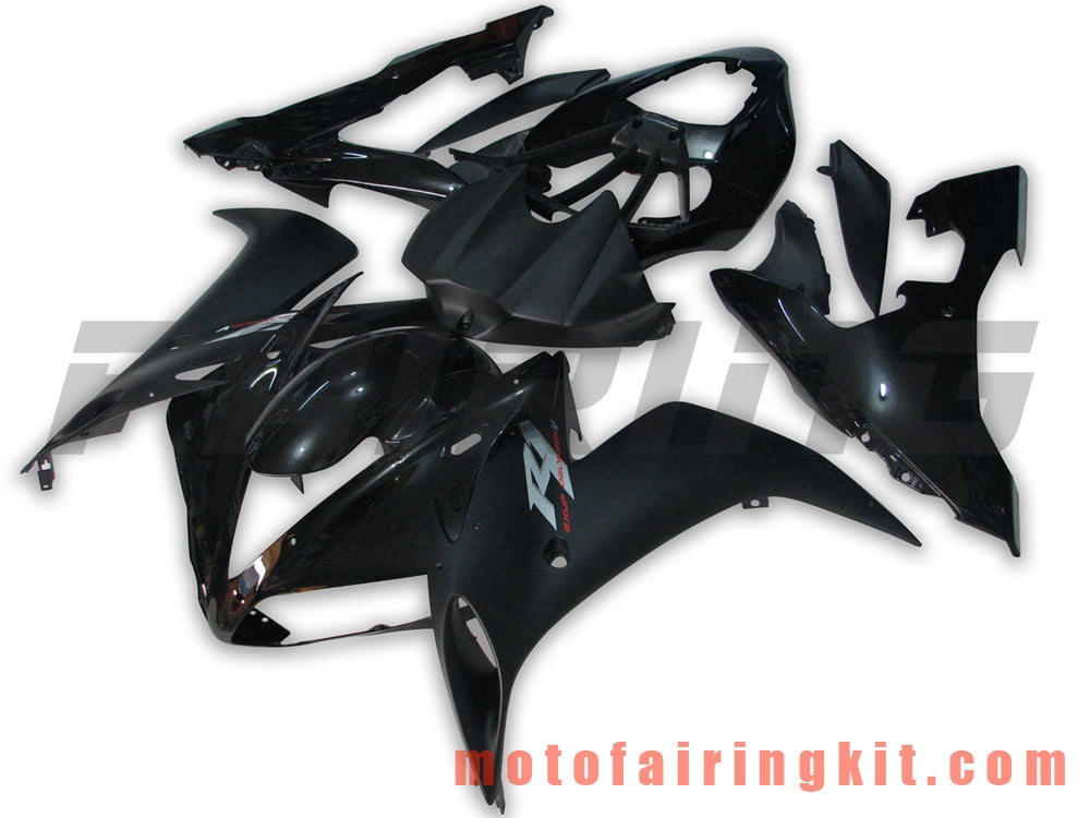 Fairing Kits Fit for YZF-1000 R1 2004 2005 2006 YZF 1000 R1 04 05 06 Plastic ABS Injection Mold Complete Motorcycle Body Aftermarket Bodywork Frame (Black) B020