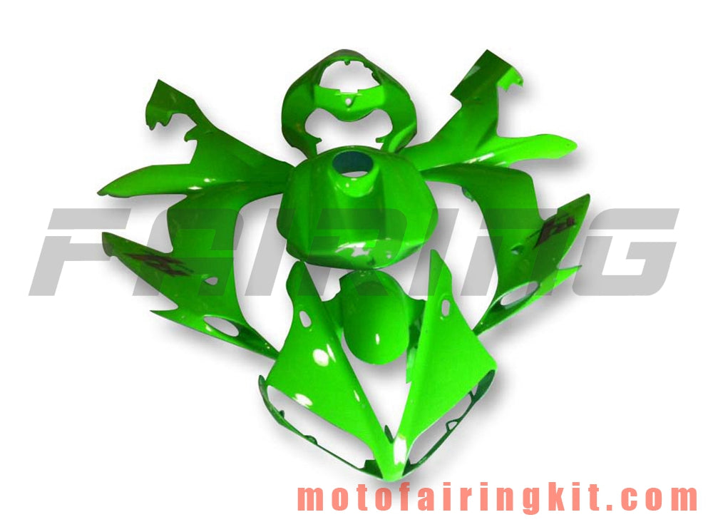 Fairing Kits Fit for YZF-1000 R1 2004 2005 2006 YZF 1000 R1 04 05 06 Plastic ABS Injection Mold Complete Motorcycle Body Aftermarket Bodywork Frame (Green) B024