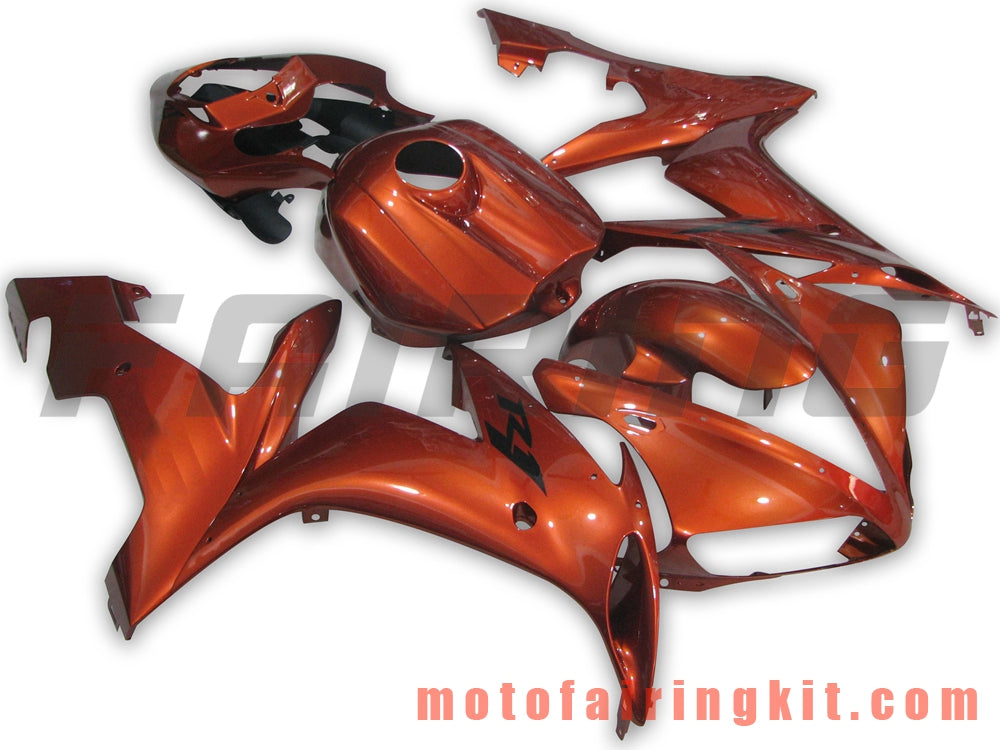 Fairing Kits Fit for YZF-1000 R1 2004 2005 2006 YZF 1000 R1 04 05 06 Plastic ABS Injection Mold Complete Motorcycle Body Aftermarket Bodywork Frame (Orange) B025