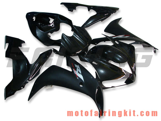 Fairing Kits Fit for YZF-1000 R1 2004 2005 2006 YZF 1000 R1 04 05 06 Plastic ABS Injection Mold Complete Motorcycle Body Aftermarket Bodywork Frame (Black) B042