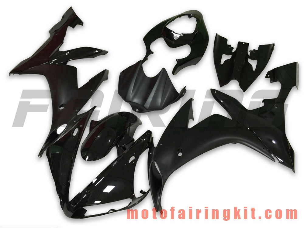 Fairing Kits Fit for YZF-1000 R1 2004 2005 2006 YZF 1000 R1 04 05 06 Plastic ABS Injection Mold Complete Motorcycle Body Aftermarket Bodywork Frame (Black) B072